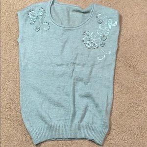 Turquoise wool shirt!